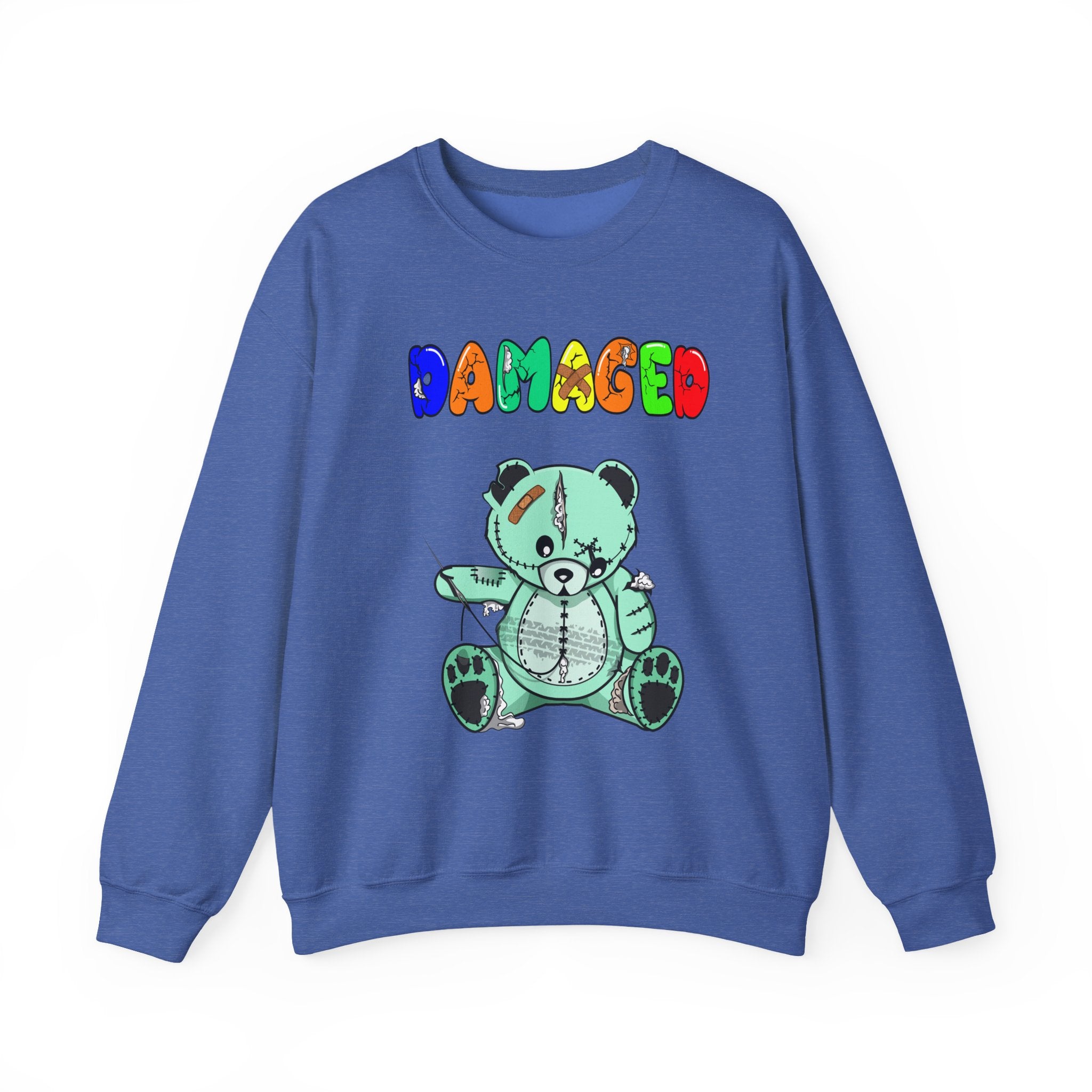 Original Colorful Damaged Crewneck