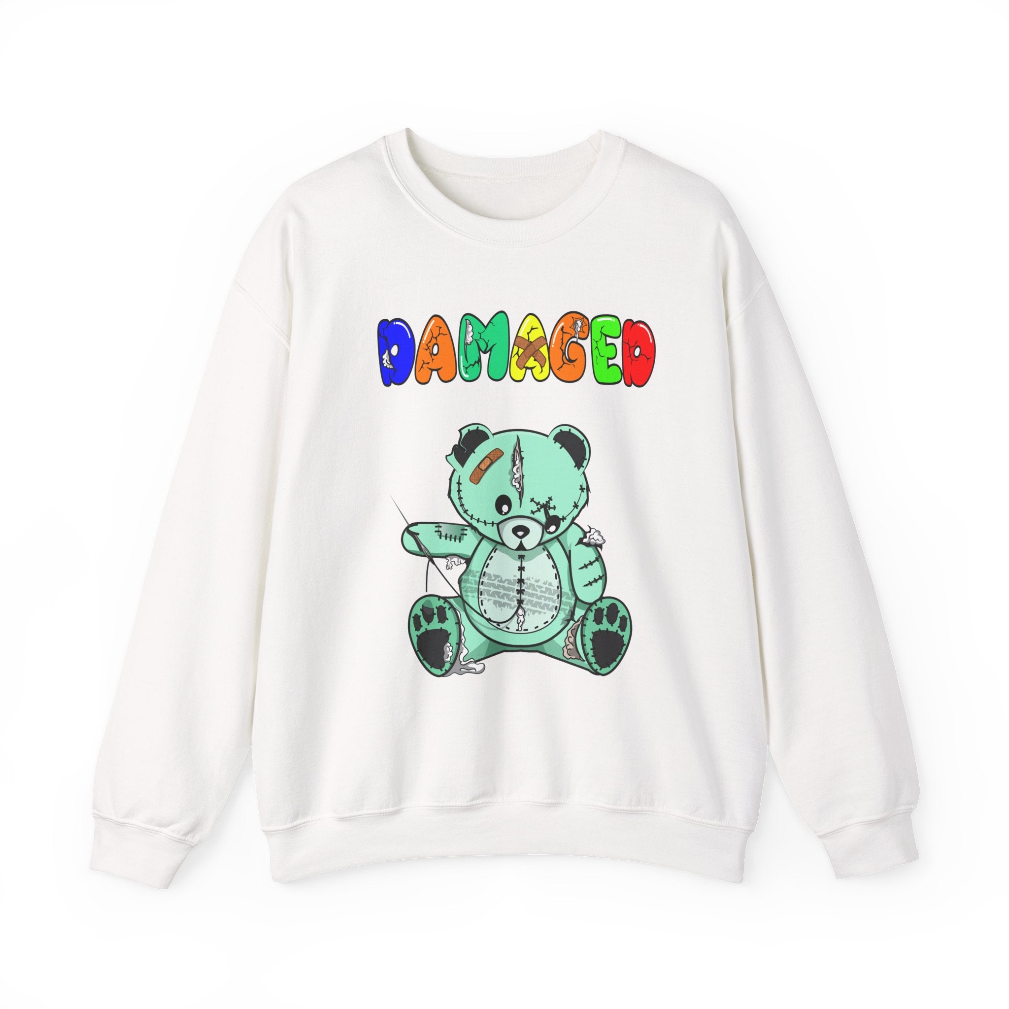 Original Colorful Damaged Crewneck