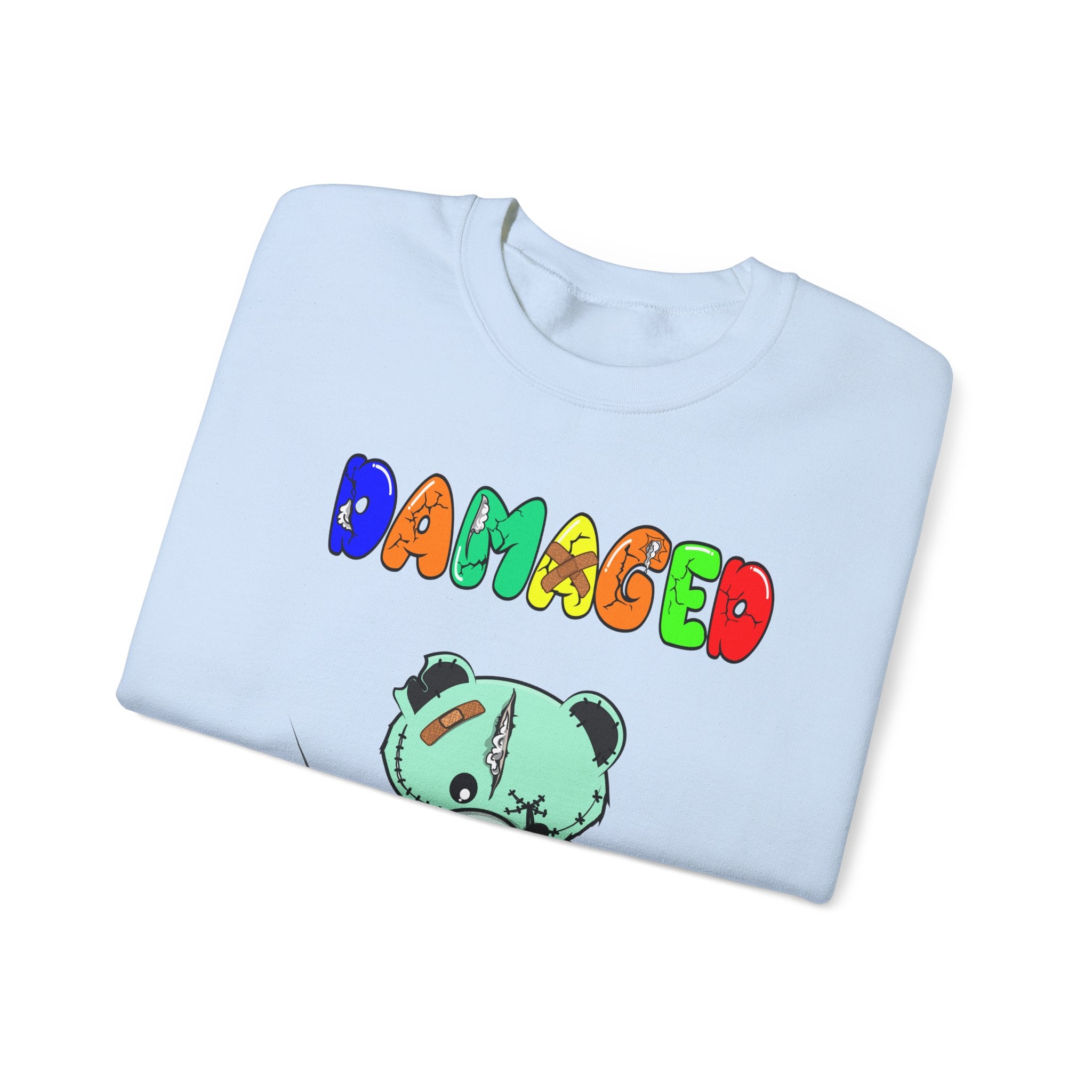 Original Colorful Damaged Crewneck