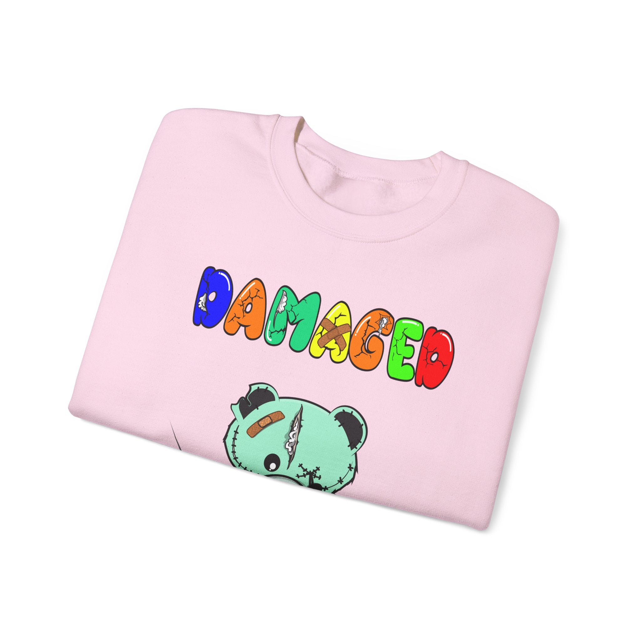 Original Colorful Damaged Crewneck