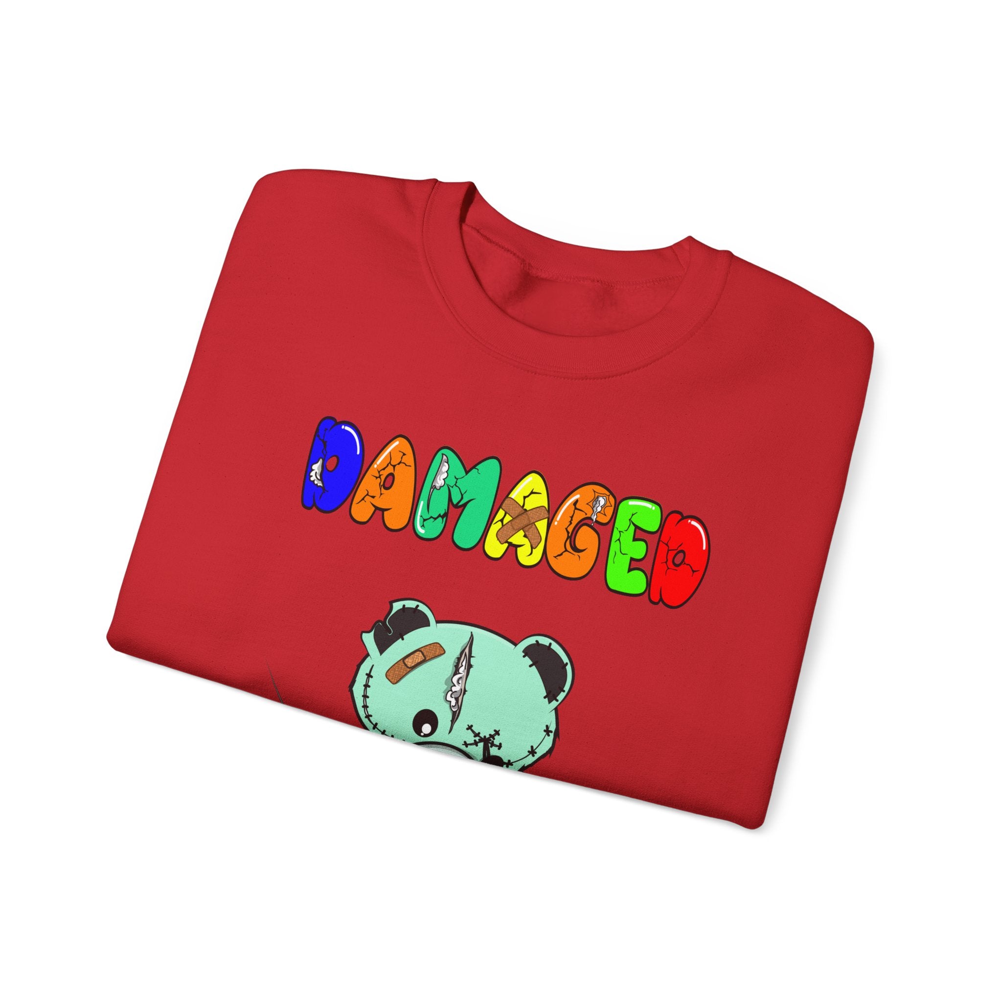 Original Colorful Damaged Crewneck