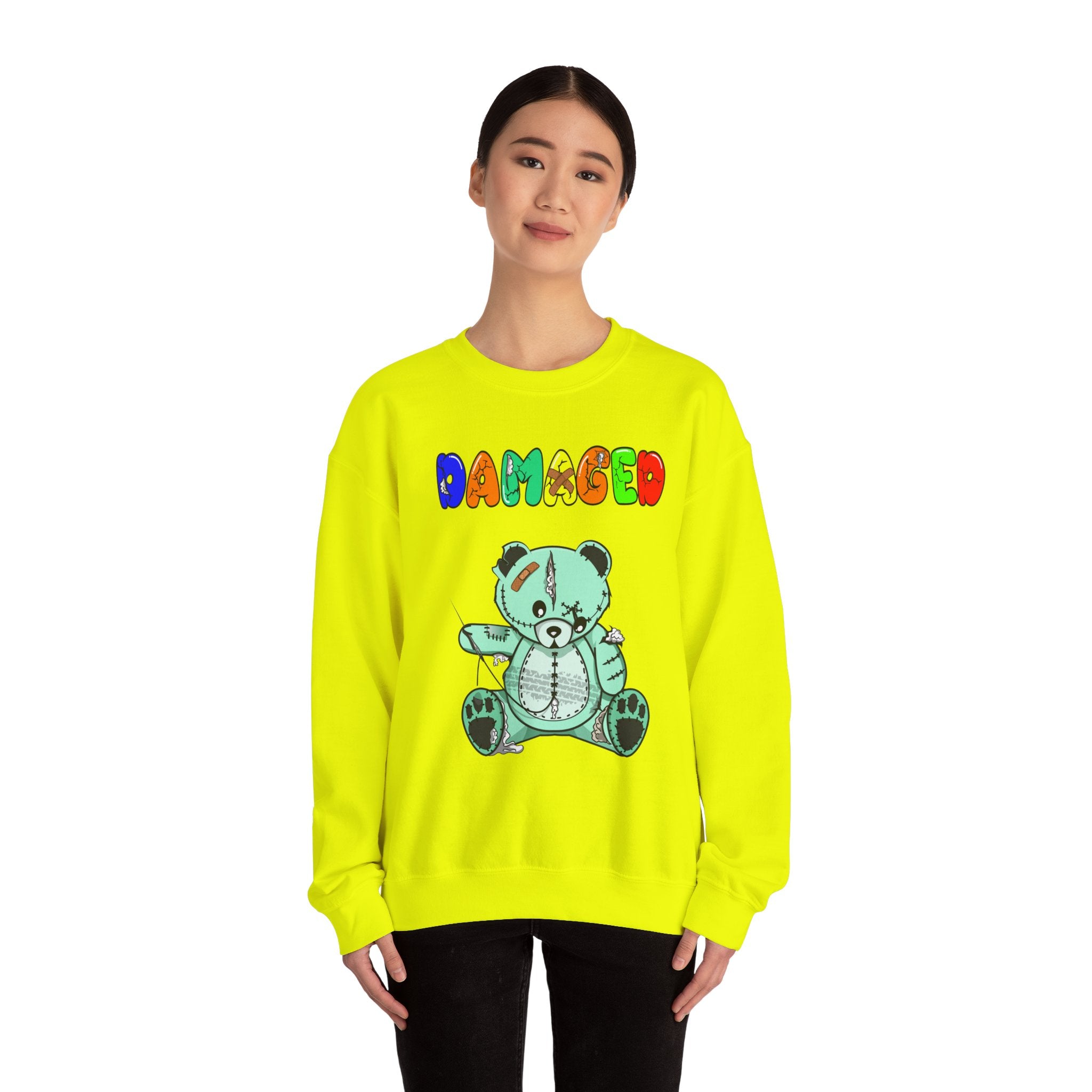 Original Colorful Damaged Crewneck