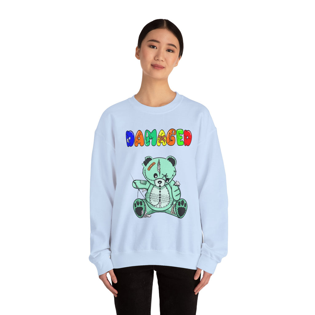 Original Colorful Damaged Crewneck