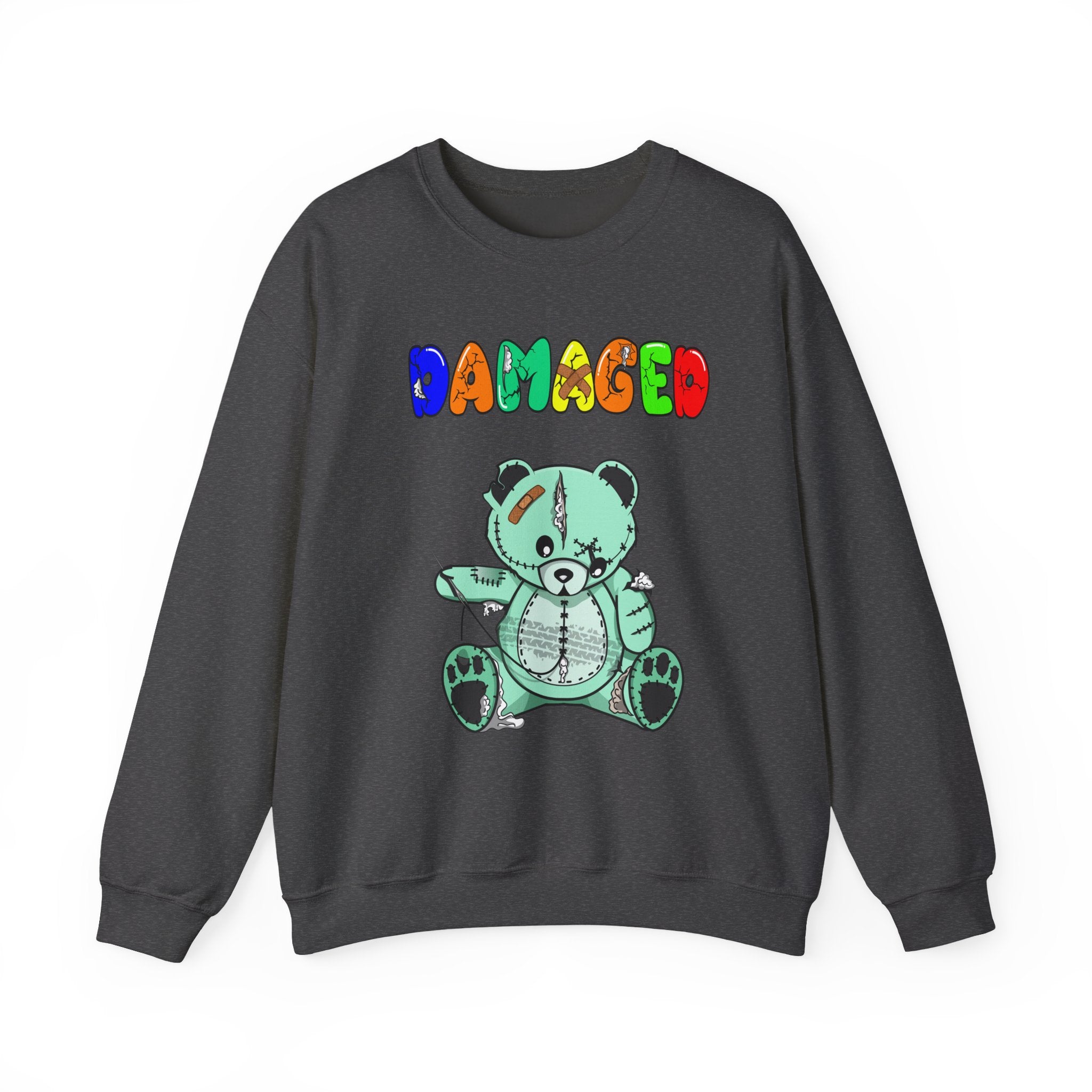 Original Colorful Damaged Crewneck