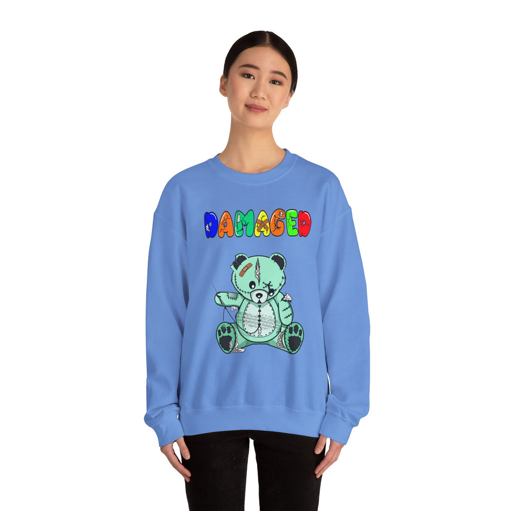 Original Colorful Damaged Crewneck