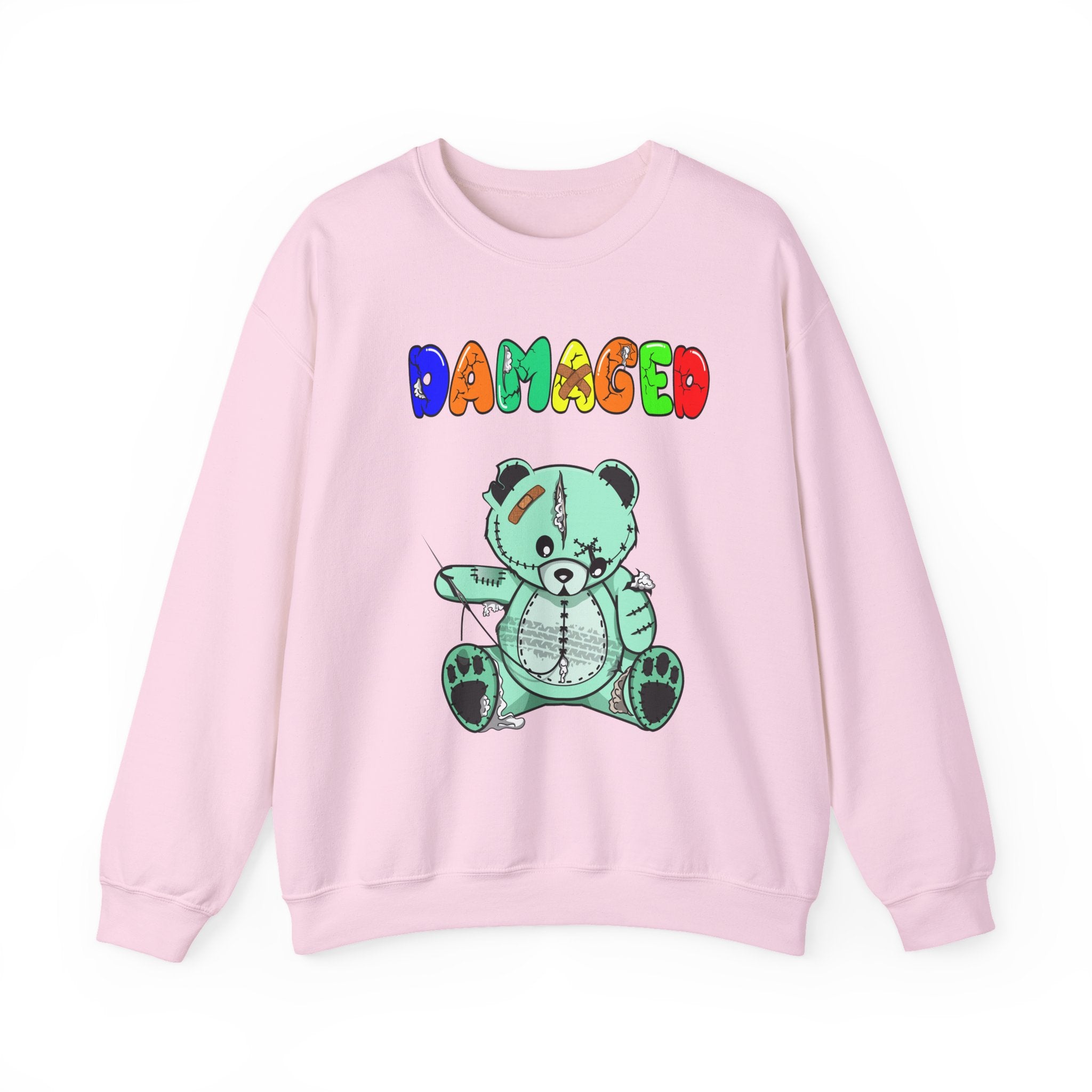 Original Colorful Damaged Crewneck