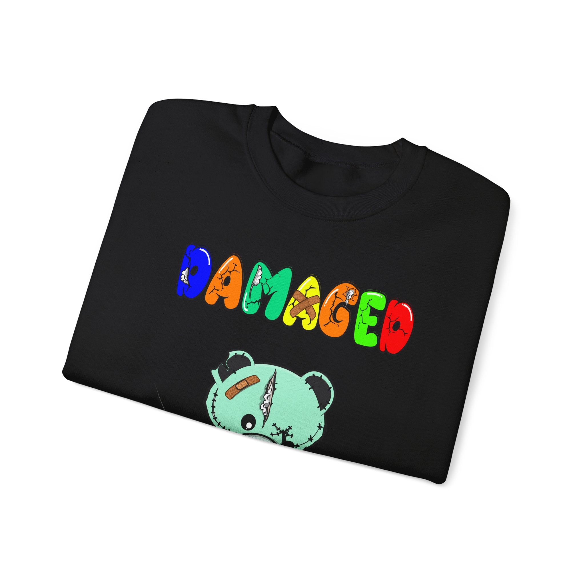 Original Colorful Damaged Crewneck