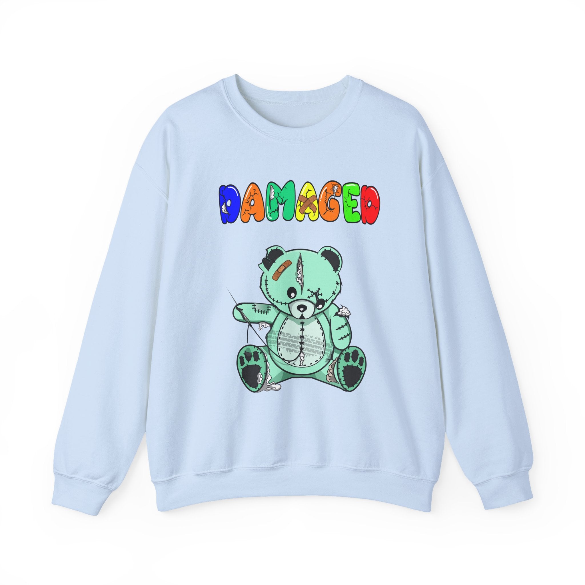 Original Colorful Damaged Crewneck