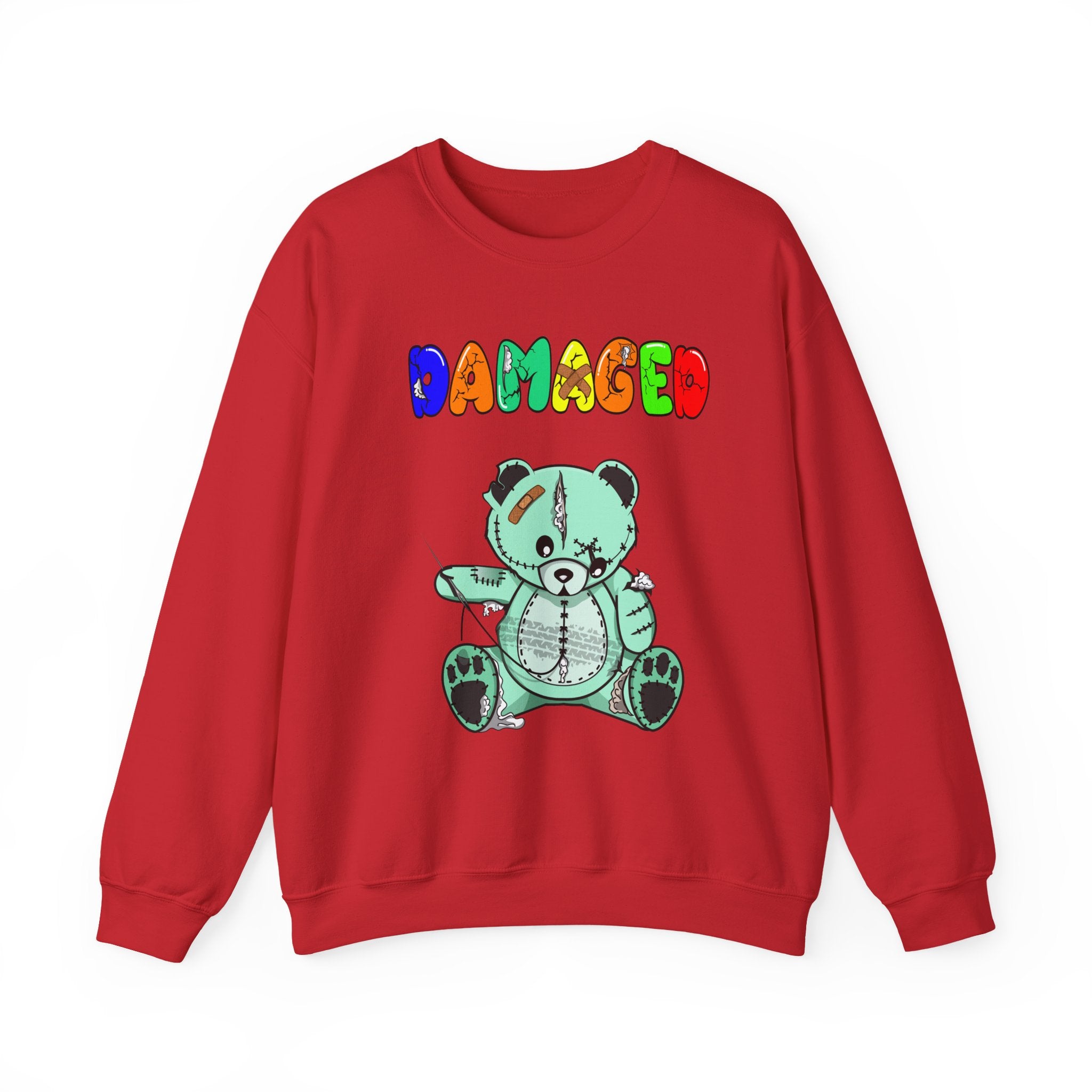 Original Colorful Damaged Crewneck