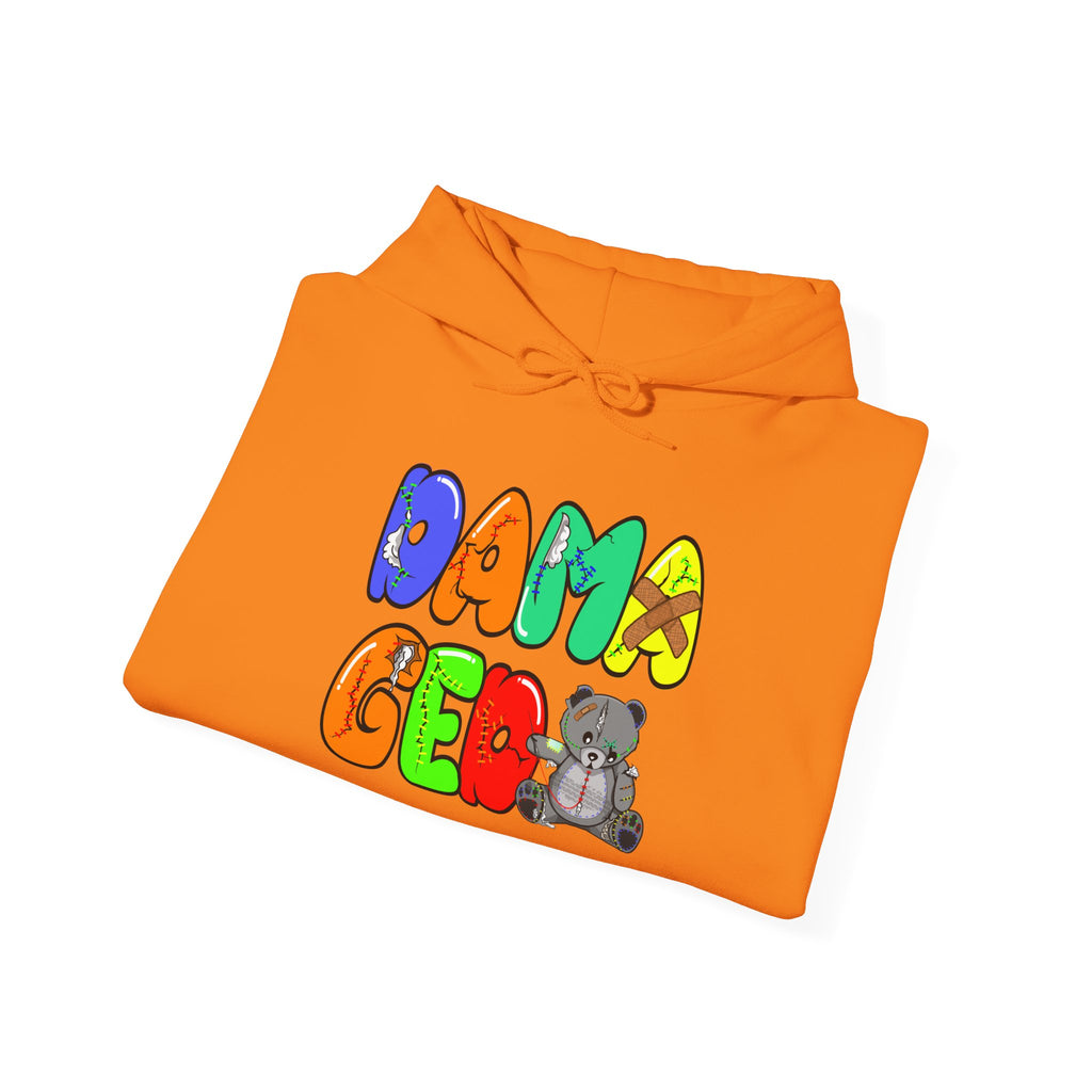 Original Colorful Damaged Hoodie