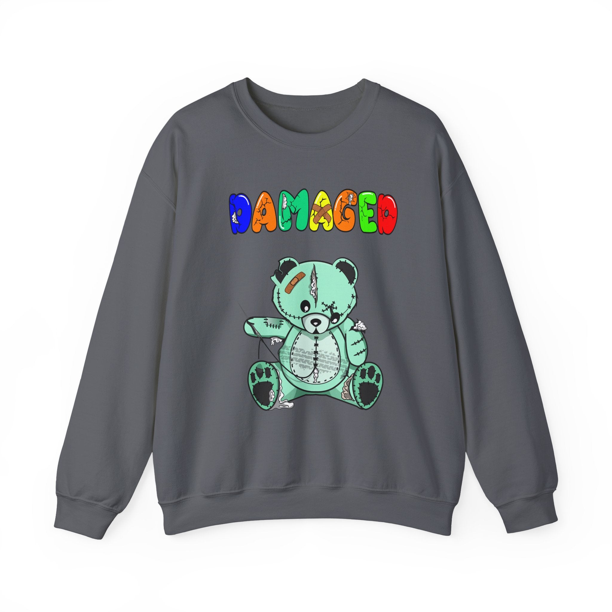 Original Colorful Damaged Crewneck