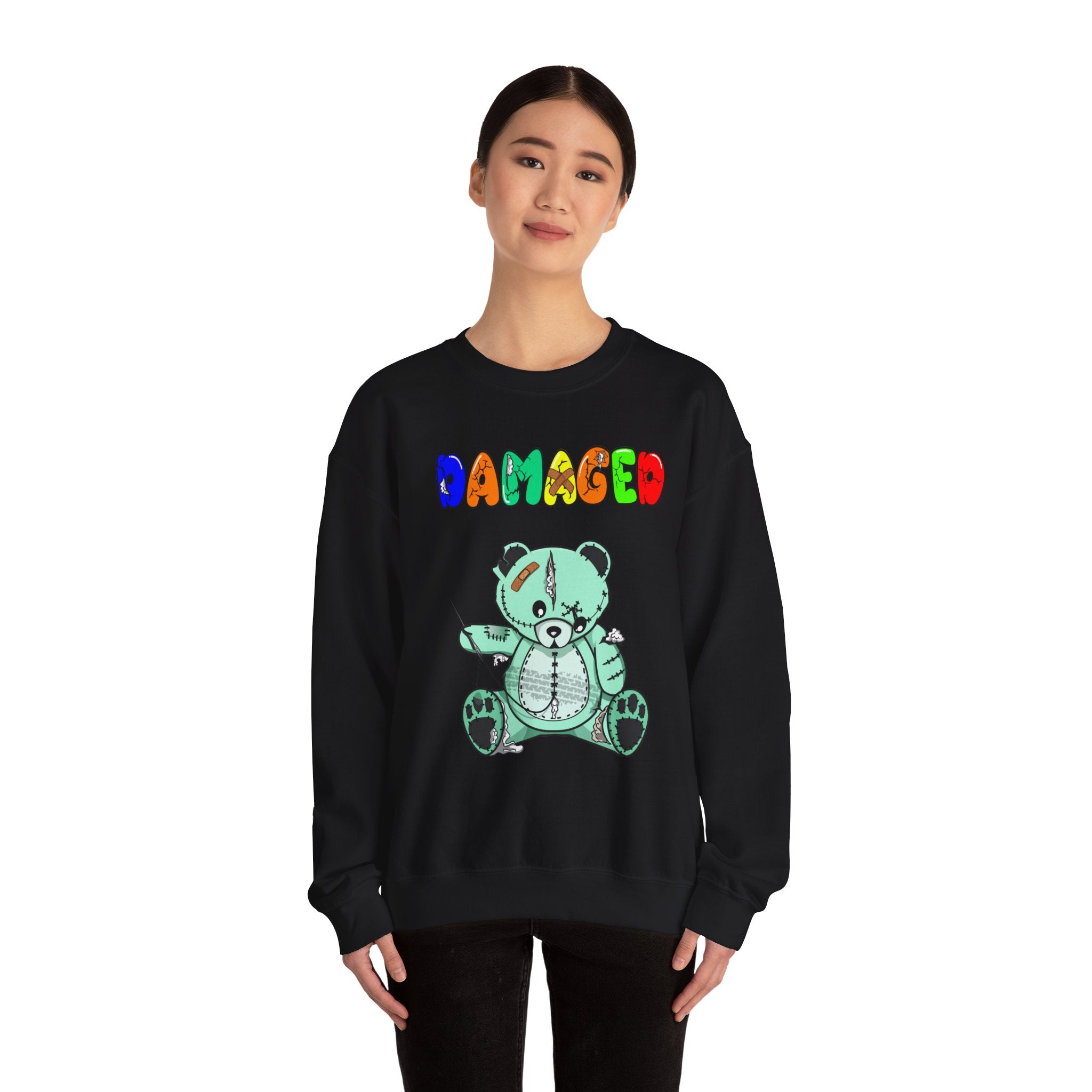 Original Colorful Damaged Crewneck